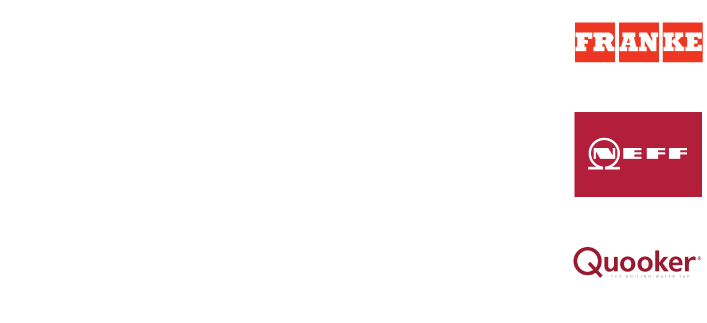 appliance logos, franke, quooker and neff